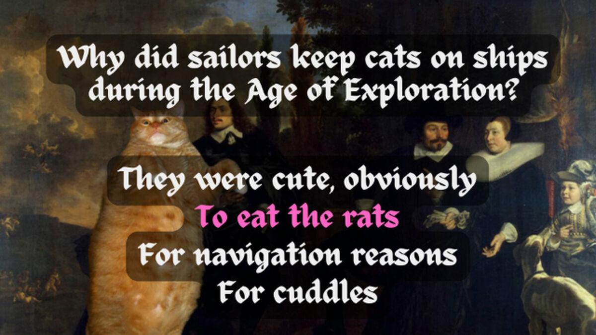 Cats of History Trivia image number null